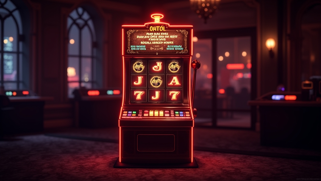 Machine de démo Royal Joker avec crédits virtuels et interface de jeu